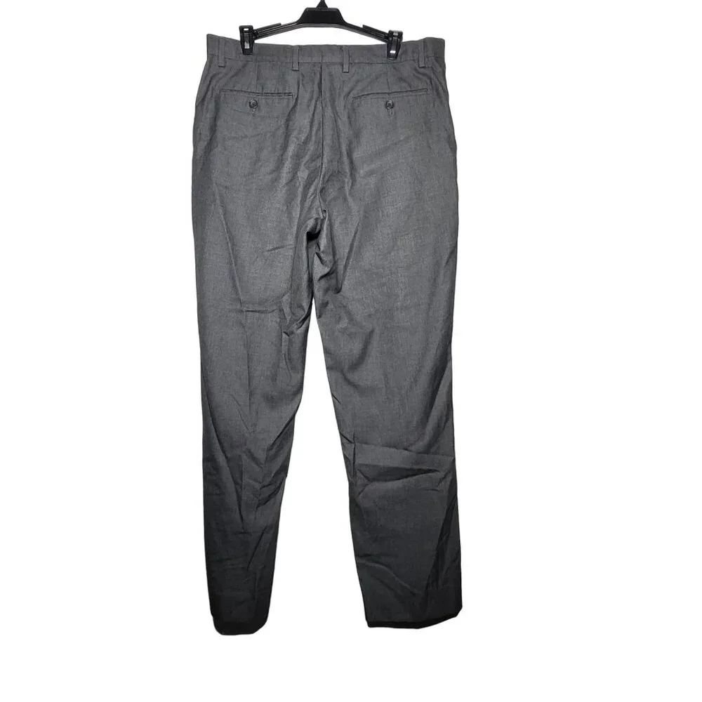 Banana Republic Mens Gray Standard Fit Dress Pants Size‎ 34/32